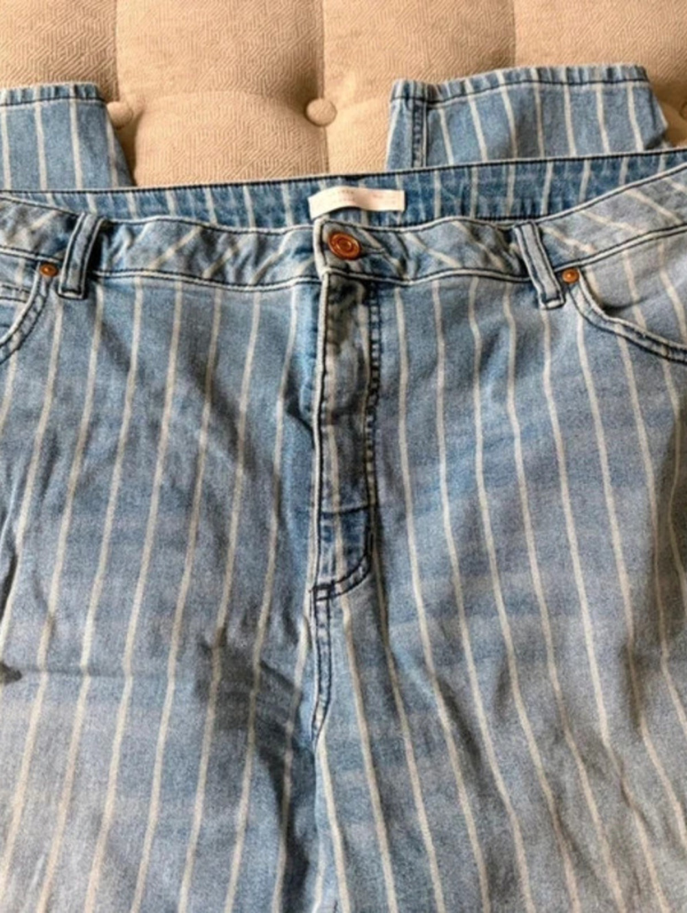 Lauren Conrad rail stripe mom jeans size 20W